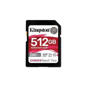 Kingston SD 512GB React Plus 280/150/MB/s U3 V60 (SDR2V6/512GB) (KINSDR2V6-512GB)