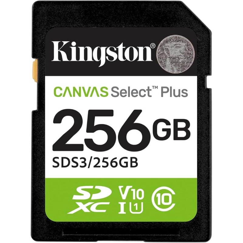 Kingston SD 256GB Canvas Select Plus Gen3 R150MB/s (SDS3/256GB) (KINSDS3-256GB)
