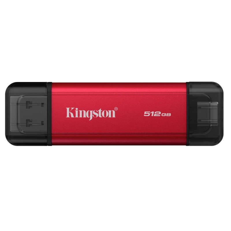 Kingston SSD 512GB DualPortable USB-A/C3.2 Gen2 Zew (SPSD/512GB) (KINSPSD-512GB)