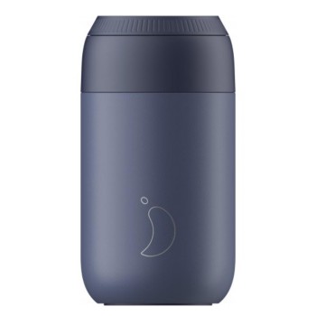 Chilly's Series 2 Ποτήρι Θερμός Ανοξείδωτο BPA Free 340ml Μπλε (22117) (CHI22117)