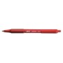 BIC Ballpoint Pen Soft Feel Clic M Red (837399) (BIC837399)