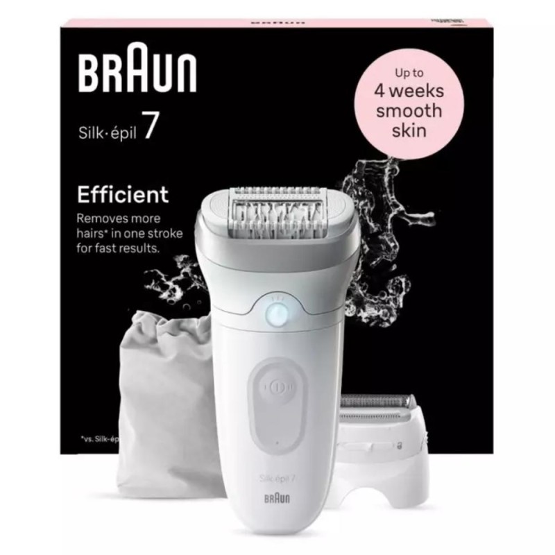 Braun Epilator Machine Epilator for Body & Bikini White (225113) (BRA225113)