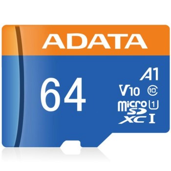Adata 64GB microSDHC Class 10 UHS-I (AUSDX64GUICL10A1-RA1) (ADAAUSDX64GUICL10A1-RA1)