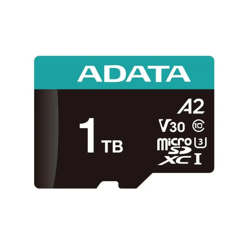 Adata mSD PremierPro 1TB UHS1 U3 V30 100/85 MB/s+adap (AUSDX1TUI3V30SA2-RA1) (ADAAUSDX1TUI3V30SA2-RA1)