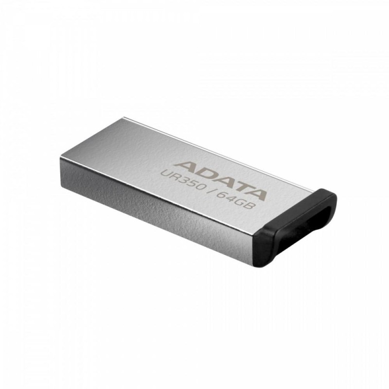 Adata UR350 64GB USB 3.2 Gen2 Metal Black (UR350-64G-RSR/BK) (ADAUR350-64G-RSR-BK)
