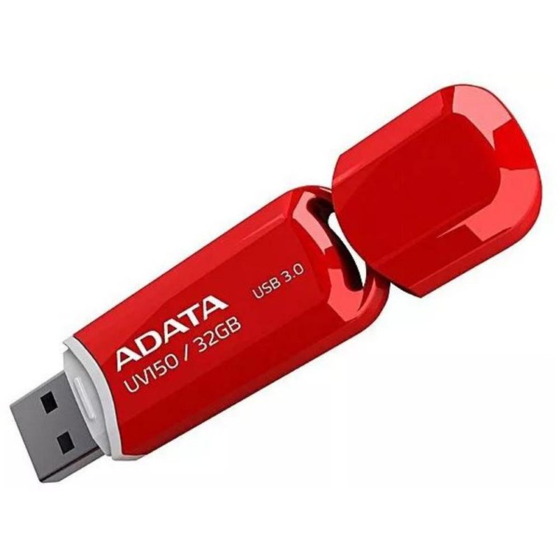 Adata 32GB DashDrive UV150 USB flash drive USB Type-A 3.2 Gen 1 (3.1 Gen 1) Red (AUV150-32G-RRD) (ADAAUV150-32G-RRD)