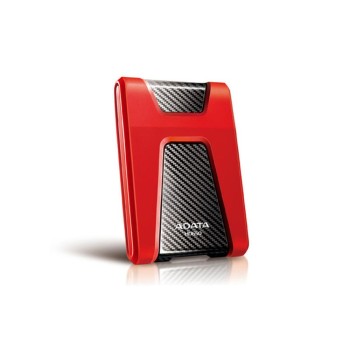 Adata DashDrive Durable HD650 external hard drive 1000 GB Red (AHD650-1TU31-CRD) (ADAAHD650-1TU31-CRD)