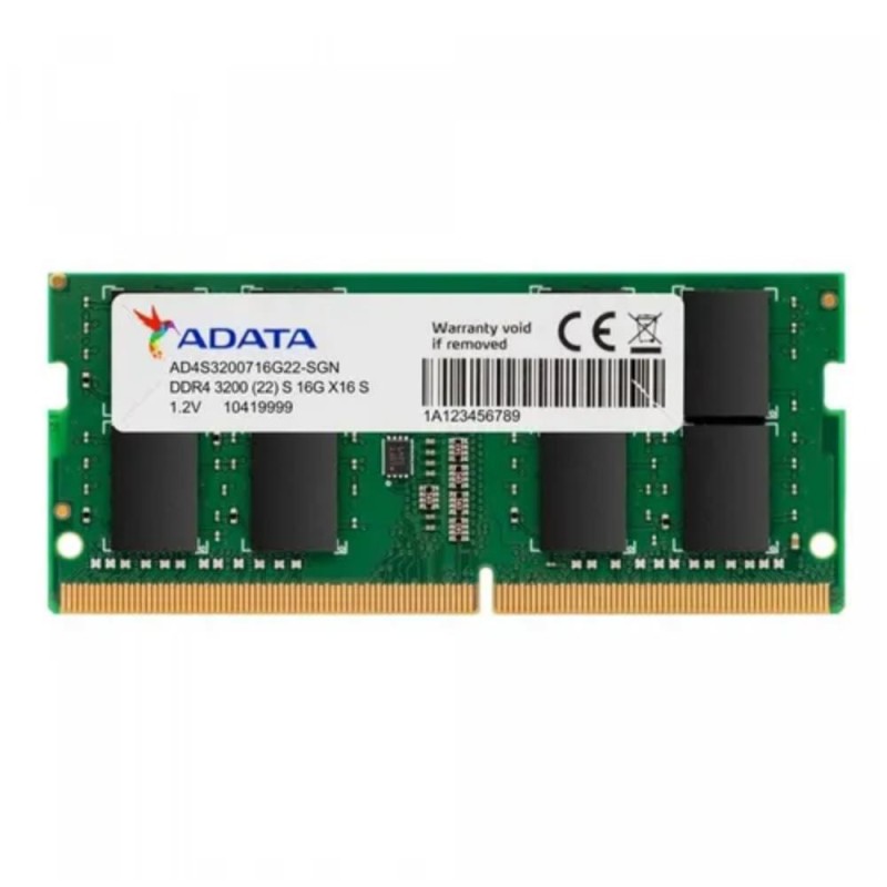 Adata Premier DDR4 3200 SODIM 16GB CL22 ST (AD4S320016G22-SGN) (ADAAD4S320016G22-SGN)