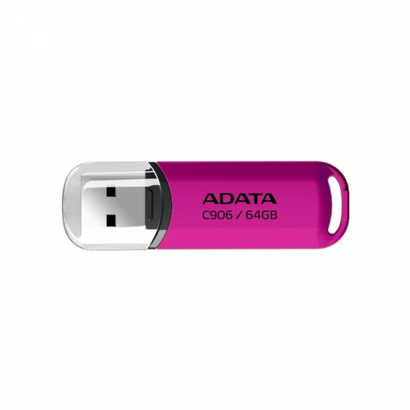 Adata C906 64GB USB 2.0 Pink (AC906-64G-RPP) (ADAAC906-64G-RPP)