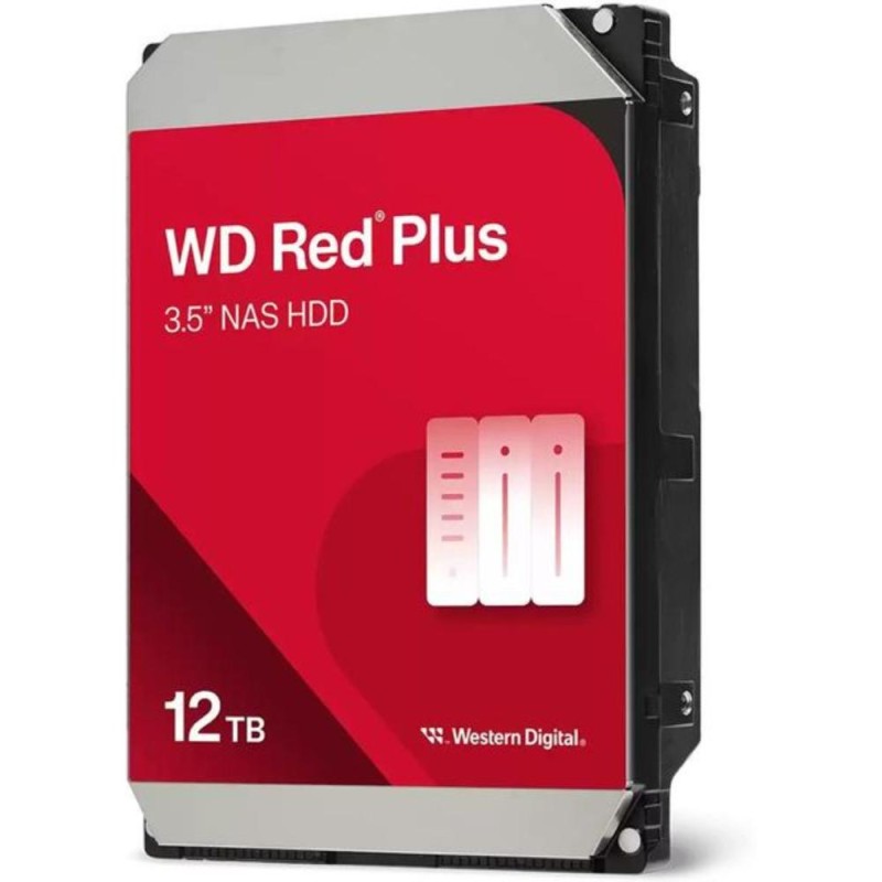 Western Digital Red Plus 12TB HDD 3.5" SATA III 7200rpm 256MB Cache NAS (WD120EFGX)