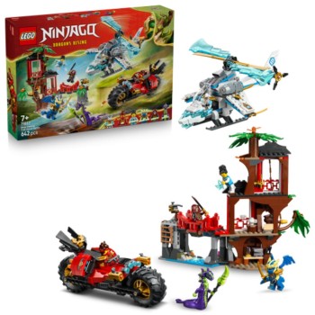 Lego Ninjago Showdown at the treehouse with the Ninja Bike (71857) (LGO71857)