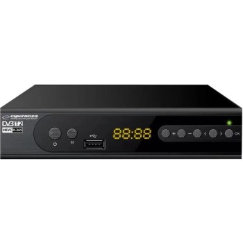 Esperanza Dvb-t2 H265/hevc  Digital Terrestrial Tv (EV106R) (ESPEV106R)
