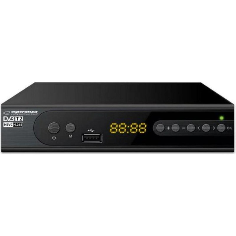 Esperanza Dvb-t2 H.265/hevc  Digital Terrestrial Tv (EV106P) (ESPEV106P)