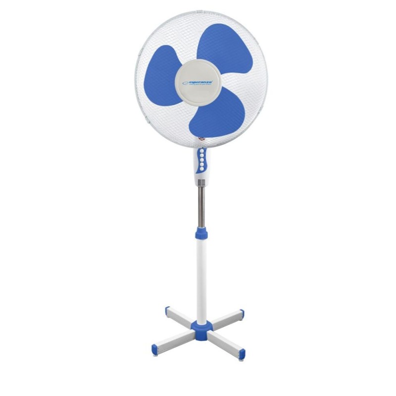 Esperanza Cooling Fan Hurricane White-blue Ehf001wb (EHF001WB) (ESPEHF001WB)