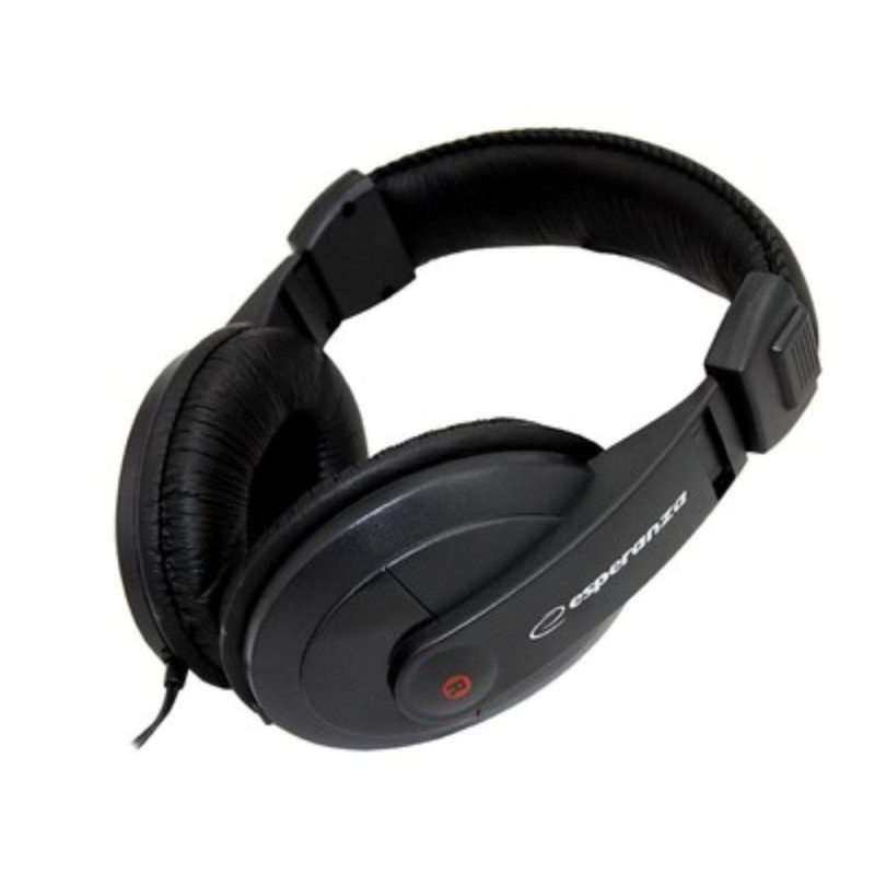 Esperanza Reggae Wired Over Ear Headphones Black (EH120) (ESPEH120)
