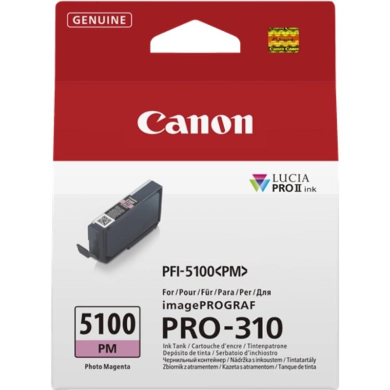 Canon Μελάνι Inkjet PFI-5100 Photo Magenta (6957C001) (CANPFI-5100PM) *