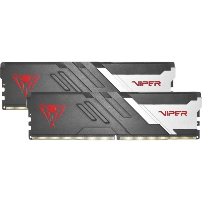 Patriot DIMM 32 GB DDR5-6000 2x 16 GB Dual-Kit Black/White Viper Venom RGB INTEL XMP (PVVR532G600C36K) (PATRPVVR532G600C36K)