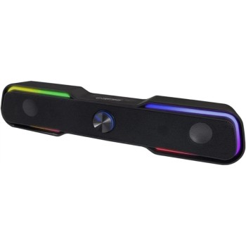 Esperanza Usb Speaker/soundbar Led Rainbow Apala (EGS101) (ESPEGS101)