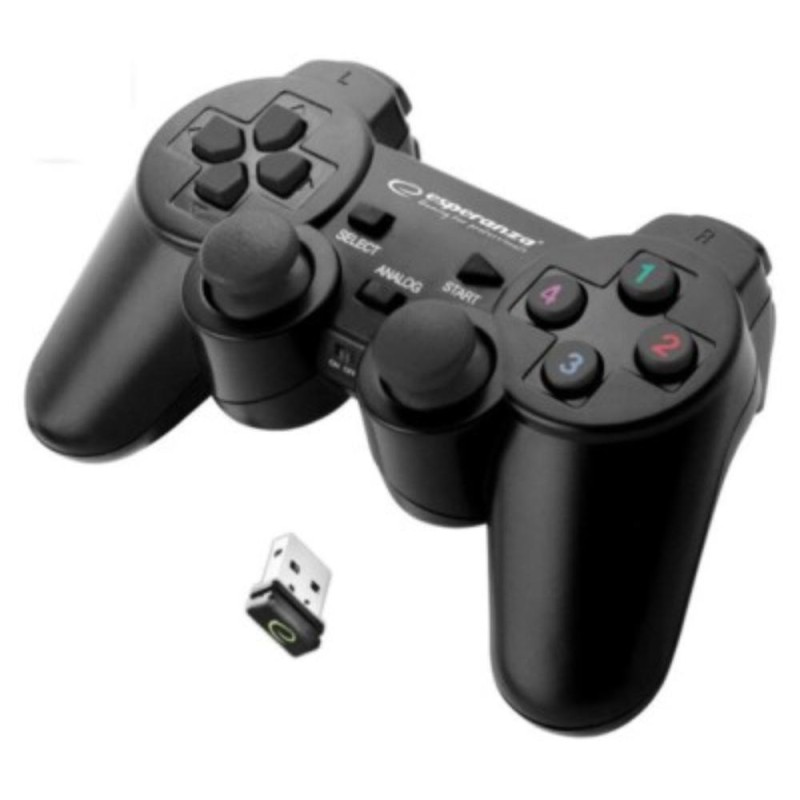 Esperanza 2.4ghz Wireless Vibration Gamepad Pc/ps (EGG108K) (ESPEGG108K)
