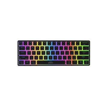 Genesis Gaming Keyboard Thor 660 G2 US Black Wireless RGB Mechanical Cateron Red (NKG-1916) GNSNKG-1916)