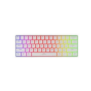 Genesis Gaming Keyboard Thor 660 G2 US White Wireless RGB Mechanical Cateron Red (NKG-1917) GNSNKG-1917)