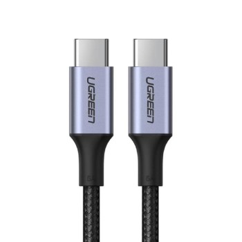 Ugreen US316 Braided USB 2.0 Cable USB-C male - USB-C 100W Μαύρο 2m (70429) (UGR70429)