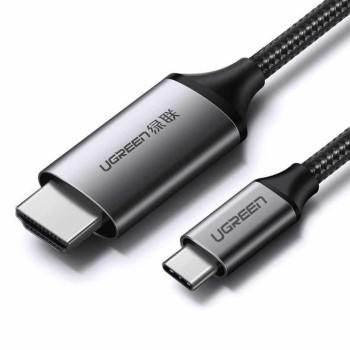 Ugreen HDMI 2.0 Braided Cable HDMI male - USB-C male 1.5m (50570) (UGR50570)