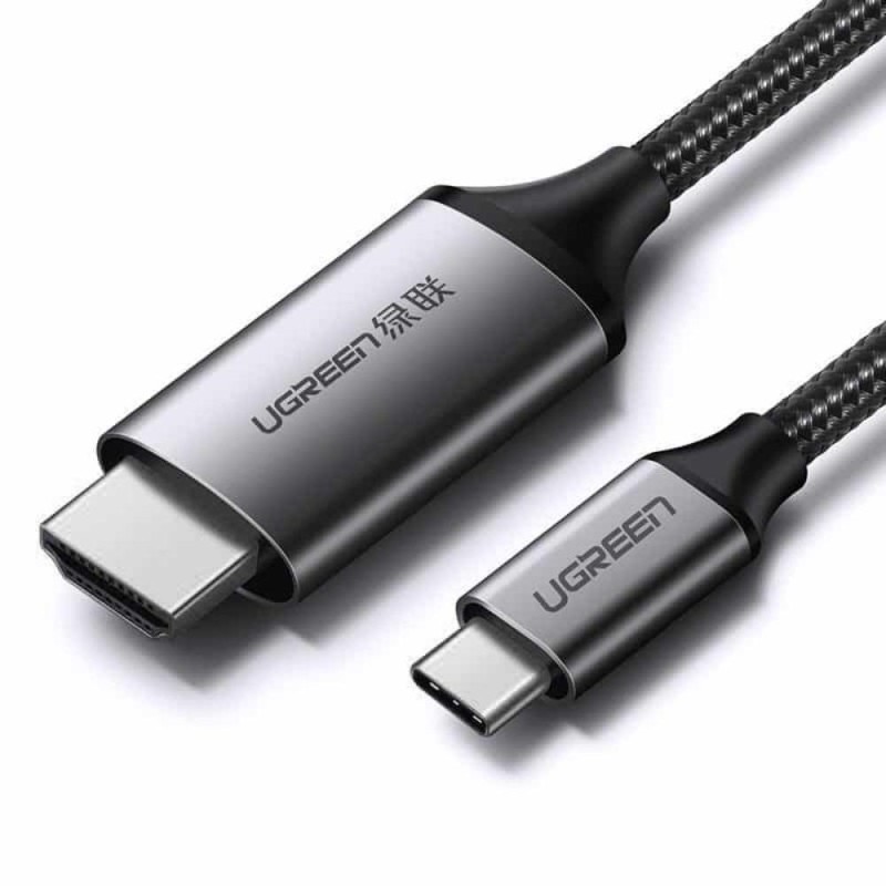 Ugreen HDMI 2.0 Braided Cable HDMI male - USB-C male 1.5m (50570) (UGR50570)