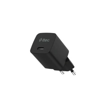 ttec SmartCharger GAN 45W PD Travel Fast Charger Black (2SCG45S) (TTEC2SCG45S)