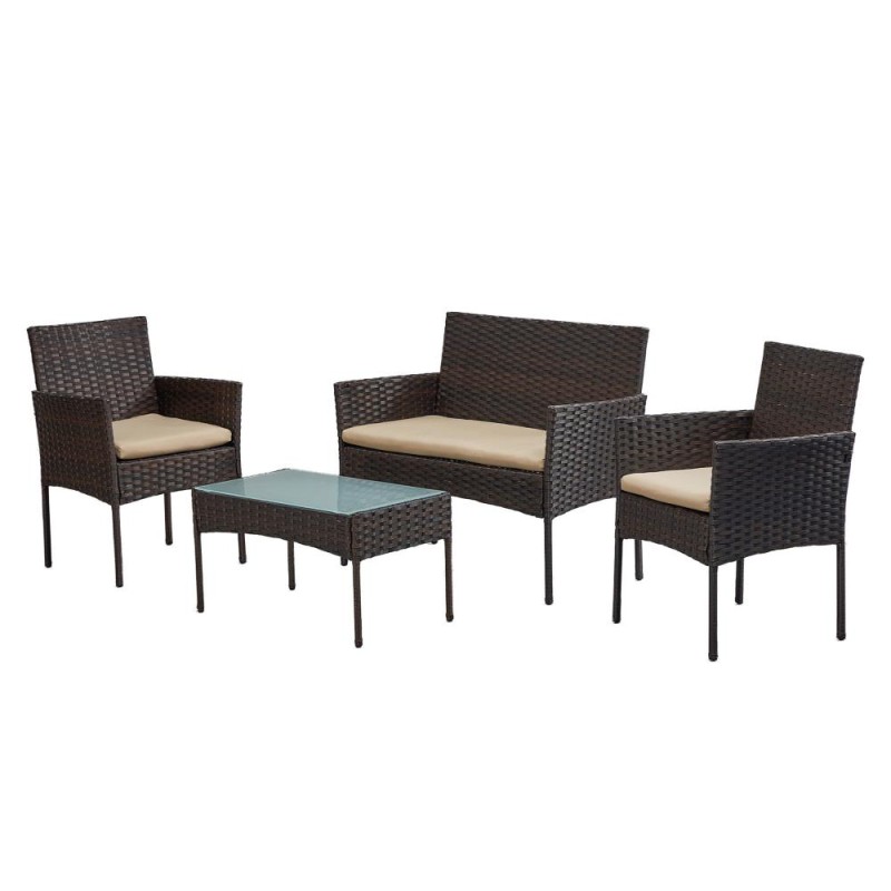 Songmics Έπιπλα Μπαλκονιού Lounge Set (GGF004K05) (SNGGGF004K05)