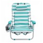 Songmics Beach Chair White/Green 68x63x75cm (GCB62JW) (SNGGCB62JW)