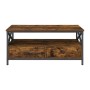 Vasagle Coffee Table 100 x 55 x 45 cm (LCT201B01V1 (VASLCT201B01V1)