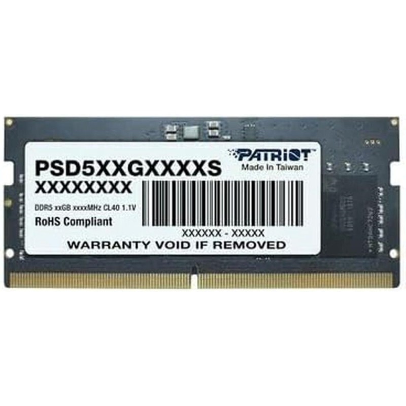Patriot RAM Signature 32GB 1x32GB DDR5 5600MHz CL46 SODIMM (PSD532G56002S) (PATRPSD532G56002S)