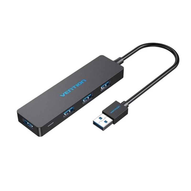 VENTION 4 Ports USB3.0 HUB 0.15M Black (CHKBB) (VENCHKBB)