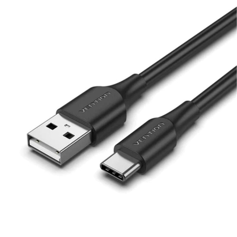 VENTION USB 2.0 A Male to C Male 3A Cable 1.5M Gray Flexible PVC Type (CWAHG) (VENCWAHG)