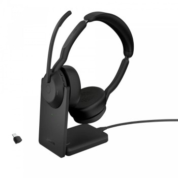 Jabra Headset Evolve2 55 UC Stereo Bluetooth USB-C (25599-989-889) (JAB25599-989-889)