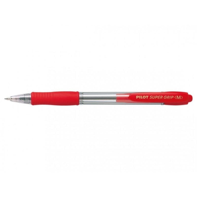 Pilot Ballpoint Pen Super Grip M Red (BPGP-10R-M) (PILBPGP-10R-M)