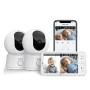 Arenti AINanny B2 WiFi 2MP/1080P Baby Monitor Kit Dual Cameras with LCD Screen (AINANNY B2 2CAM) (AREAINANNYB2-2CAM)