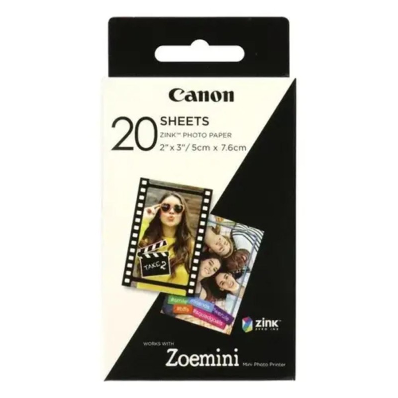 CANON Zink Photo paper 5x7.5 (20 sheets) (3214C002) (CANZINK20)