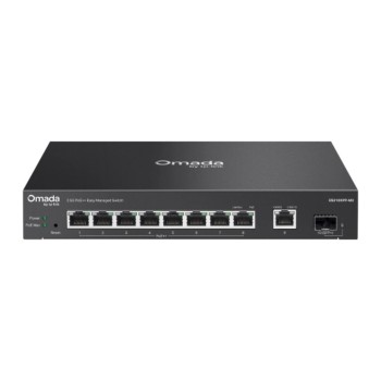 TP-Link Omada 8-Port 2.5G + 2-Port 10G Easy Managed Switch with 8-Port PoE++ (ES210XPP-M2) (TPES210XPP-M2)