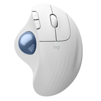 Logitech ERGO M575S Mouse White (910-007030) (LOGM575SERGOWH)