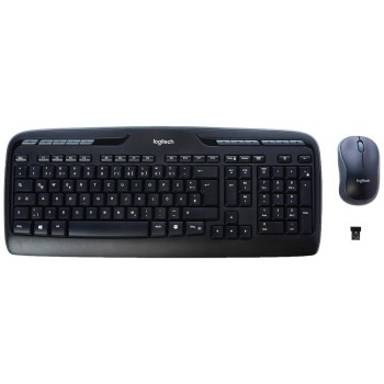 Logitech Desktop Combo MK330 Black QWERTZ (920-008533) (LOGMK330COMBOBK2)