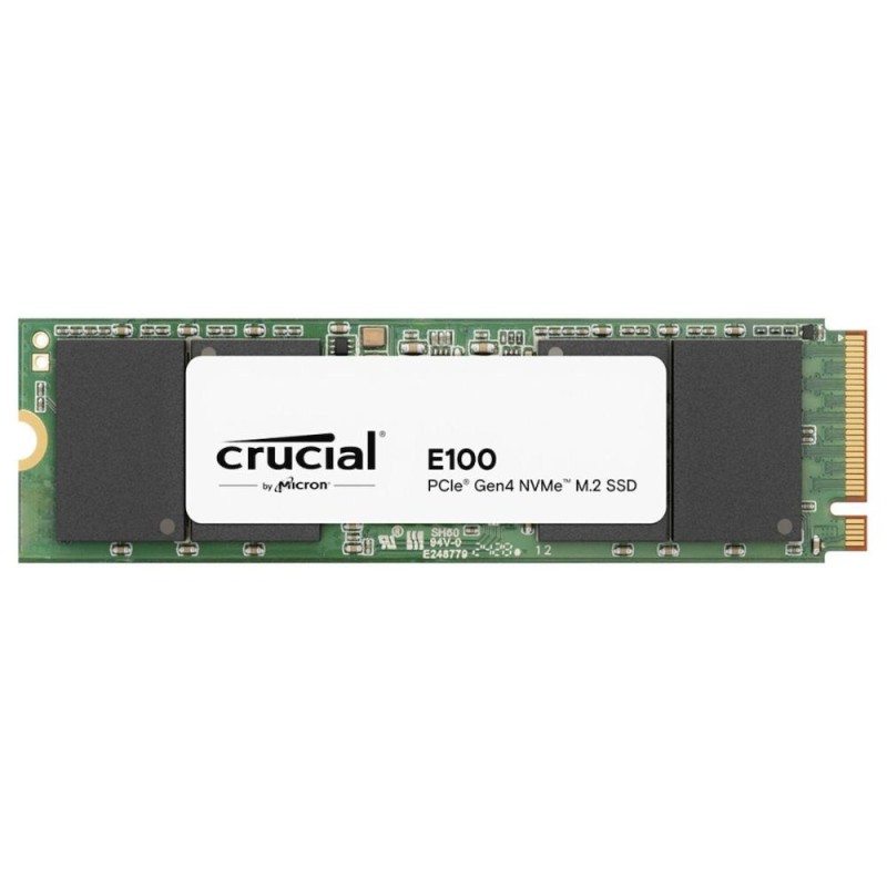 Crucial E100 Gen4 2280 480GB NVMe PCIe M.2 SSD (CT480E100SSD8) (CRUCT480E100SSD8)