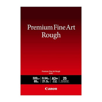Canon FA-SM1 Photo Paper Premium Fine Art Smooth A3+ 320gr/m² for Printers Inkjet 25 Sheets (4562C004) (CANFA-RG1A3+)