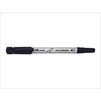 Pilot Twin-Tip CD/DVD Permanent Marker Fine & Extra Fine Black (SCA-TMCD) (PILSCA-TMCD)
