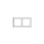 SONOFF Frame for switch M5 80 double 2-fold M5-2C-80-FW (white) (M5-2C-80-FW) (SONM5-2C-80-FW)