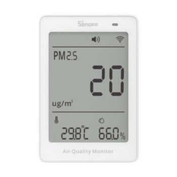 SONOFF AirGuard PM2.5 SAWF-07P WiFi LCD Οθόνη παρακολούθησης ποιότητας αέρα (SAWF-07P) (SONSAWF-07P)