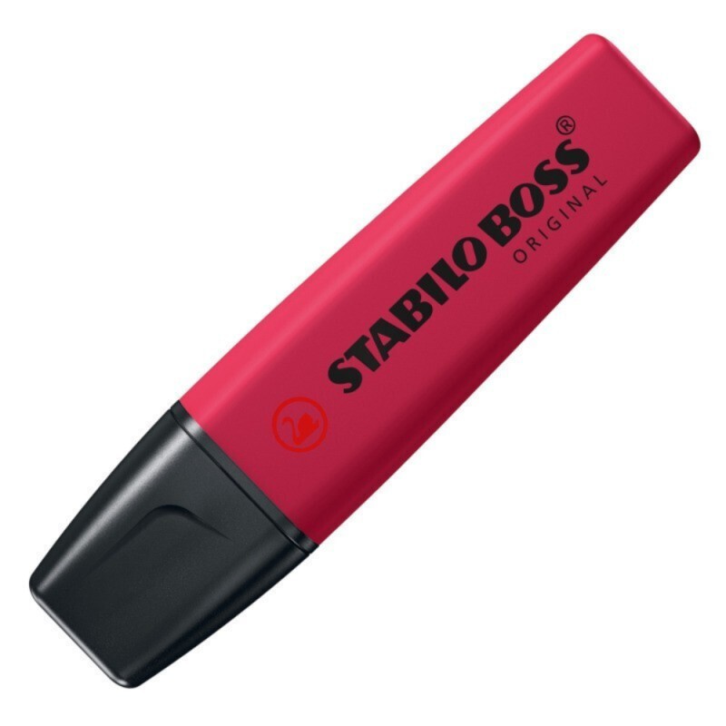 Stabilo Boss Highlighter Wildflower Burgundy 5mm (70/250) (STAB70-250)
