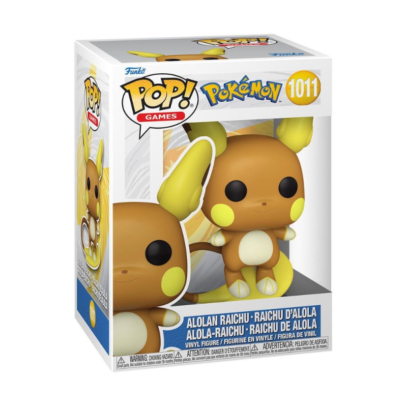 Funko Pop! Games: Pokemon Alolan Raichu (85800) (FNK85800)