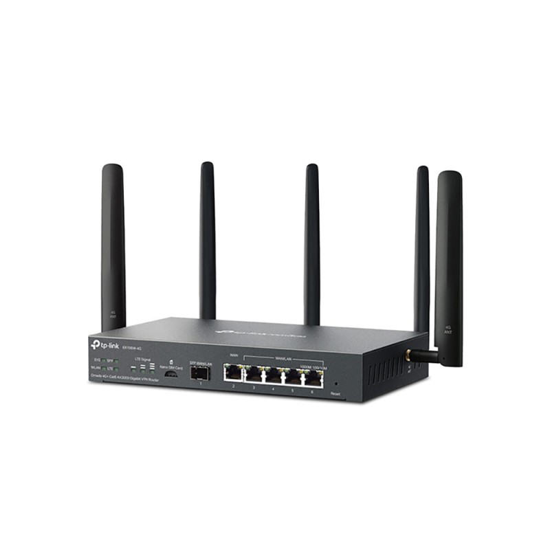 TP-Link Omada 4G+ Cat6 AX3000 Gigabit VPN Router (ER706W-4G) (TPER706W-4G)